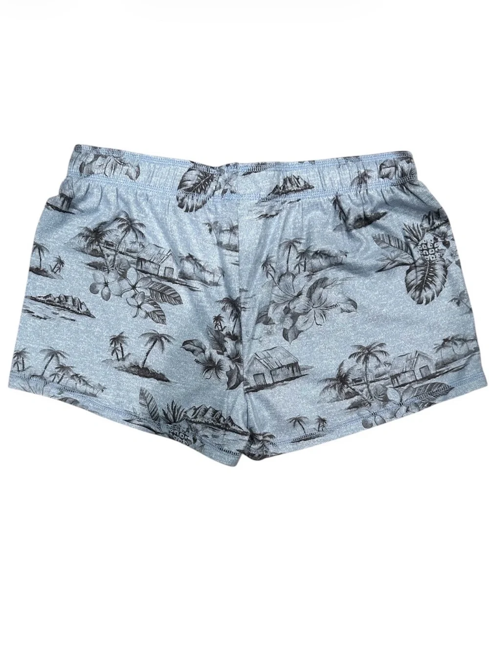 P.J. Salvage Light Blue Cozy Lounge Shorts
